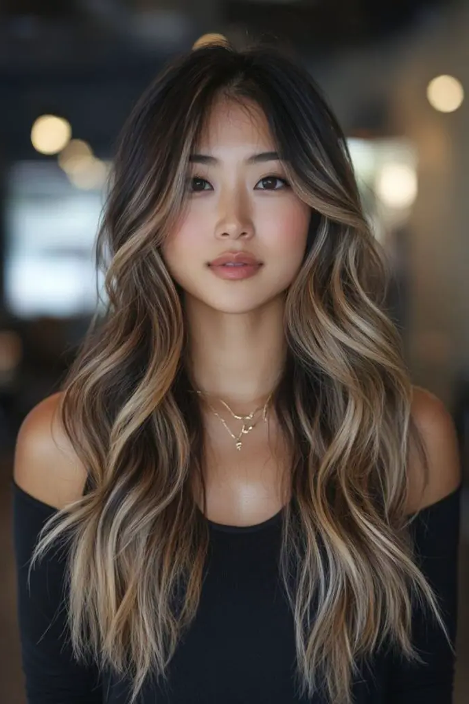29 Top Spring Hairstyles for 2025 3 1.Lush Beach Waves Reimagined