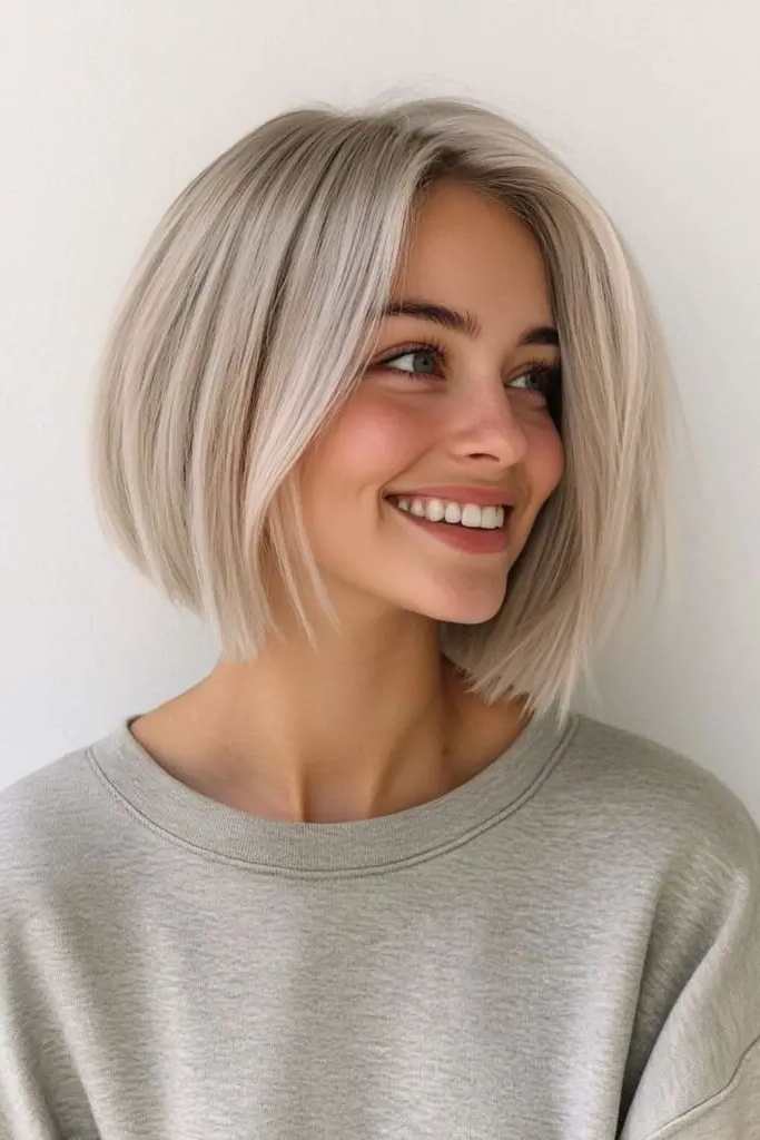 27 Best Very Thin Hair Styles 3 1. Breezy Bob Bliss