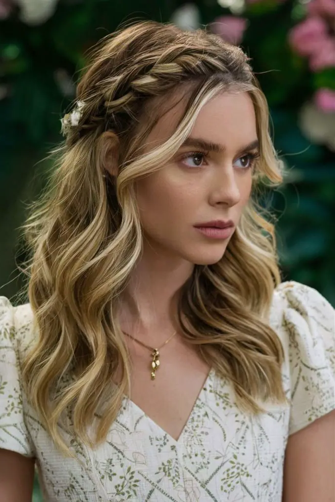 1. Cascading Crown Braid