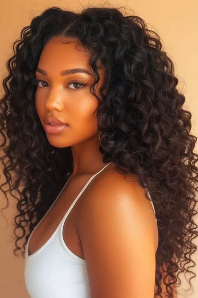 29 Brilliant Brazilian Wool Hairstyles 3 1. Fuzzy Waves of Bliss