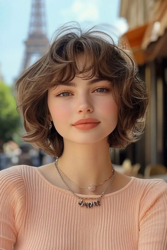 1. Parisian Whisper Bob