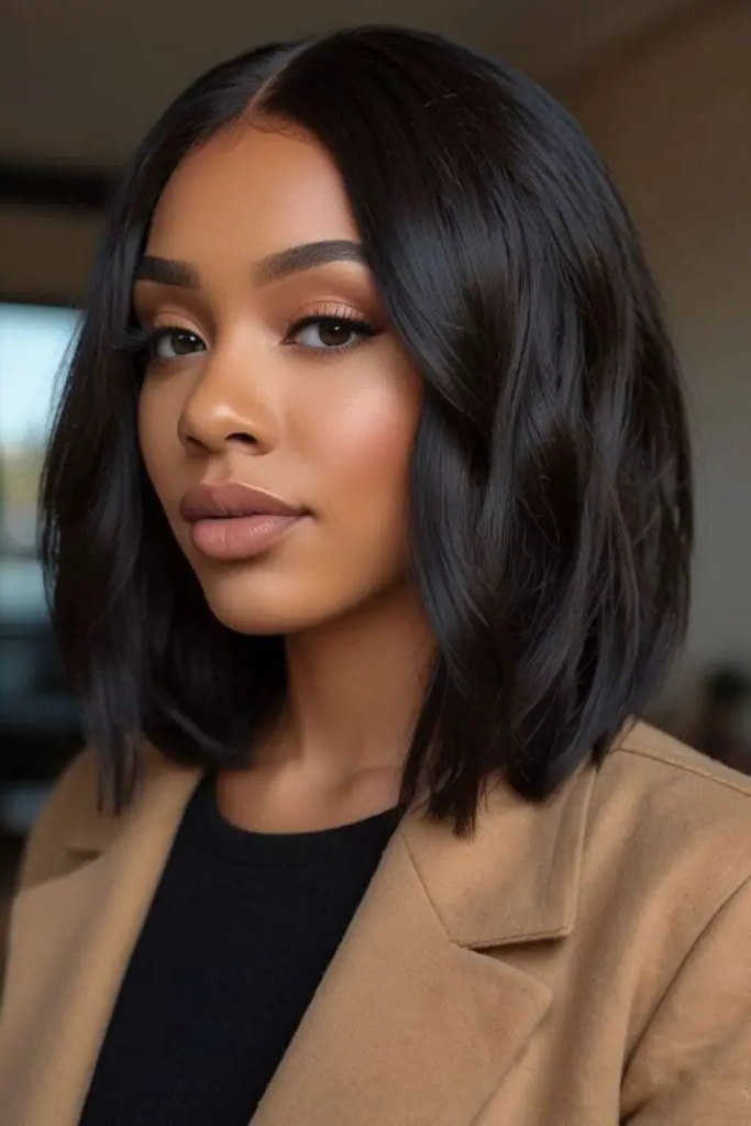 1. Sleek and Smooth Shimmer