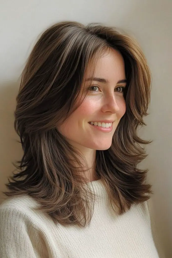 28 Trendy Spring 2025 Hair Trends 3 1. Whimsical Waterfall Layers