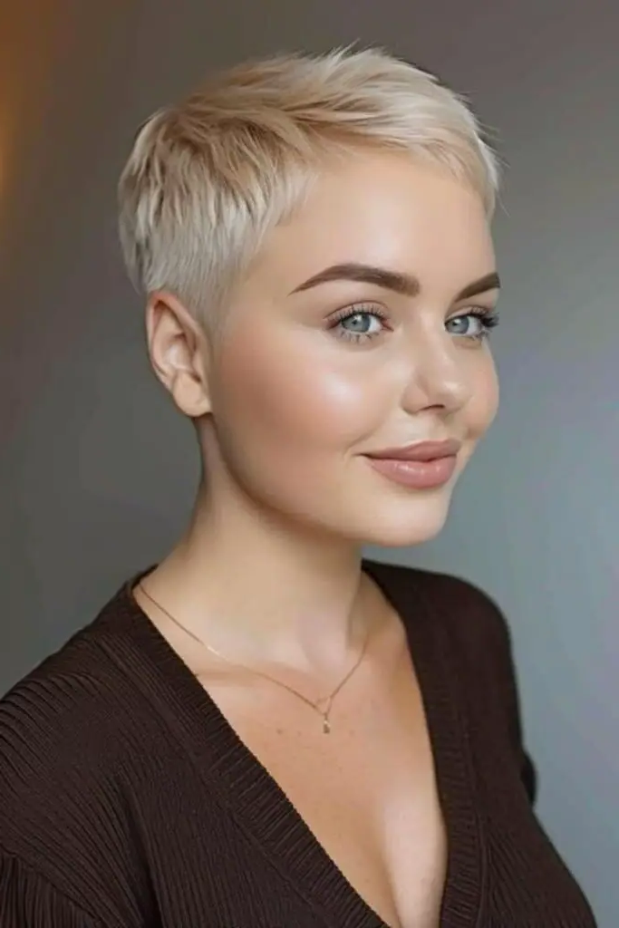 28 Super Short Pixie Cuts Inspirations 12 10. Barely-There Buzz