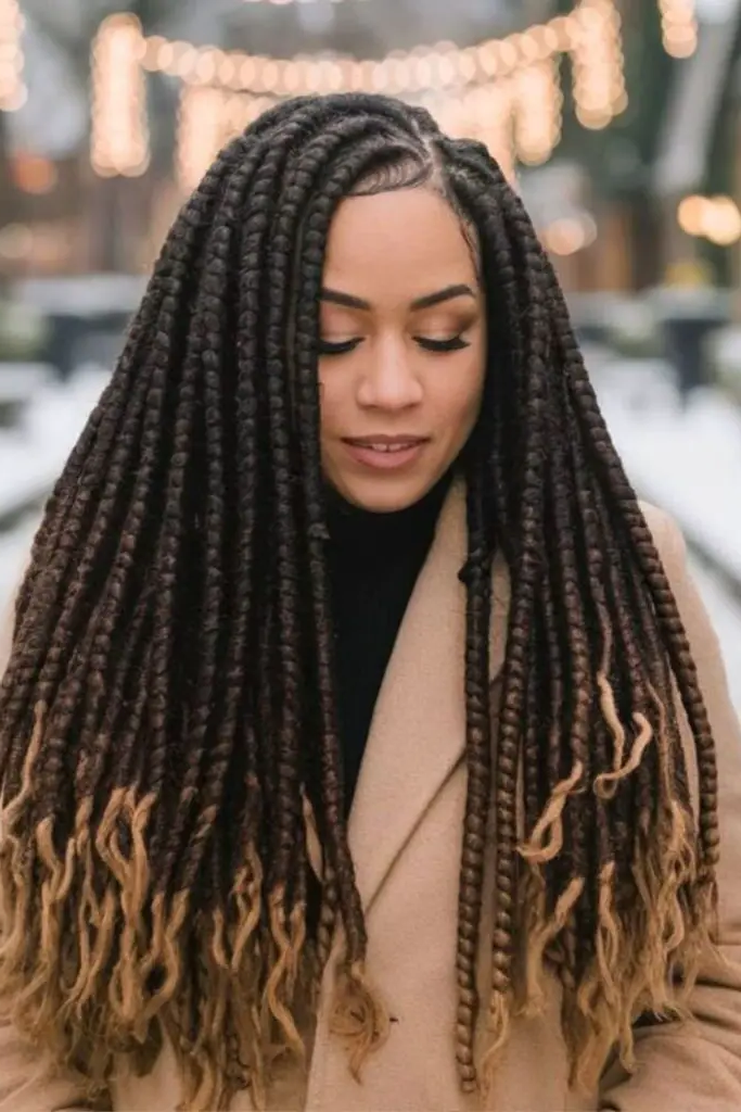 29 Brilliant Brazilian Wool Hairstyles 12 10. Curly Ended Magic