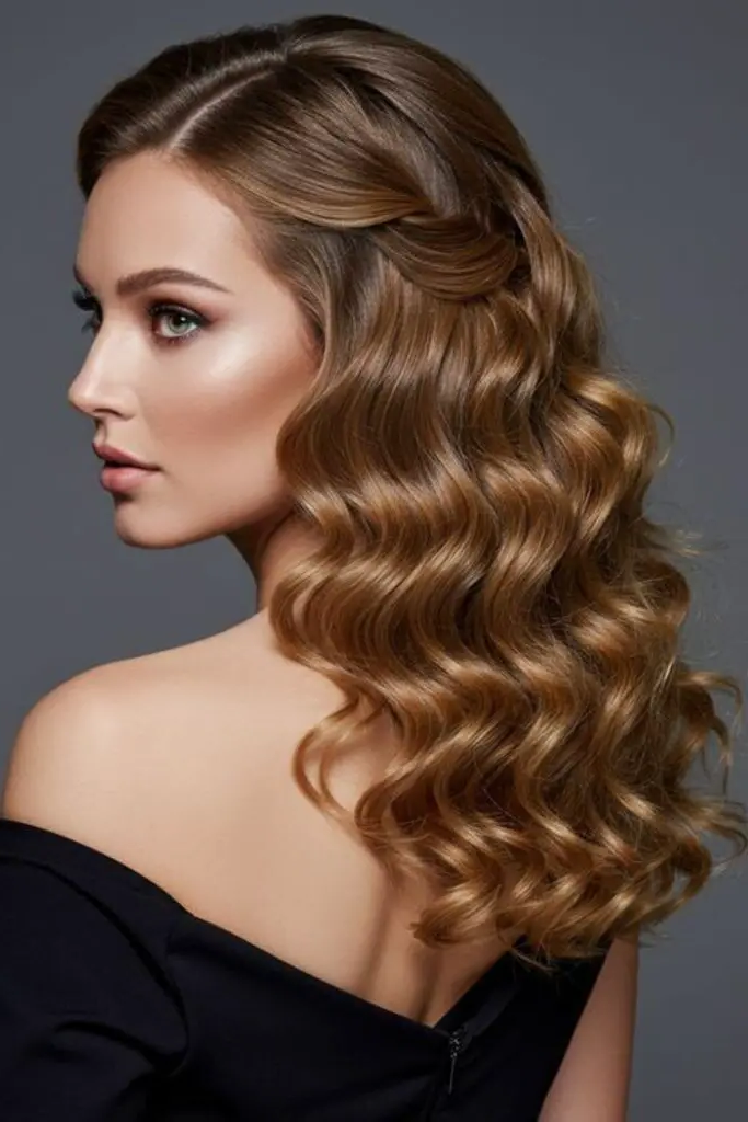 29 Cute Slick Hairstyles 12 10. Diamond-Edge Finger Waves