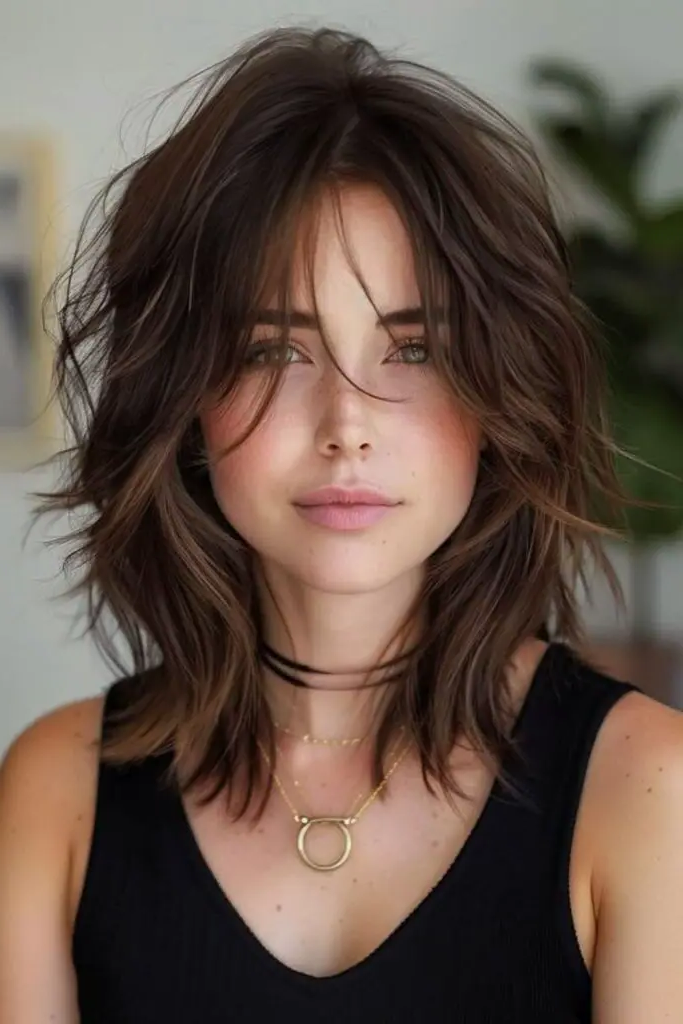 27 Shag Cut Straight Hair Ideas 12 10. Feral Silhouette