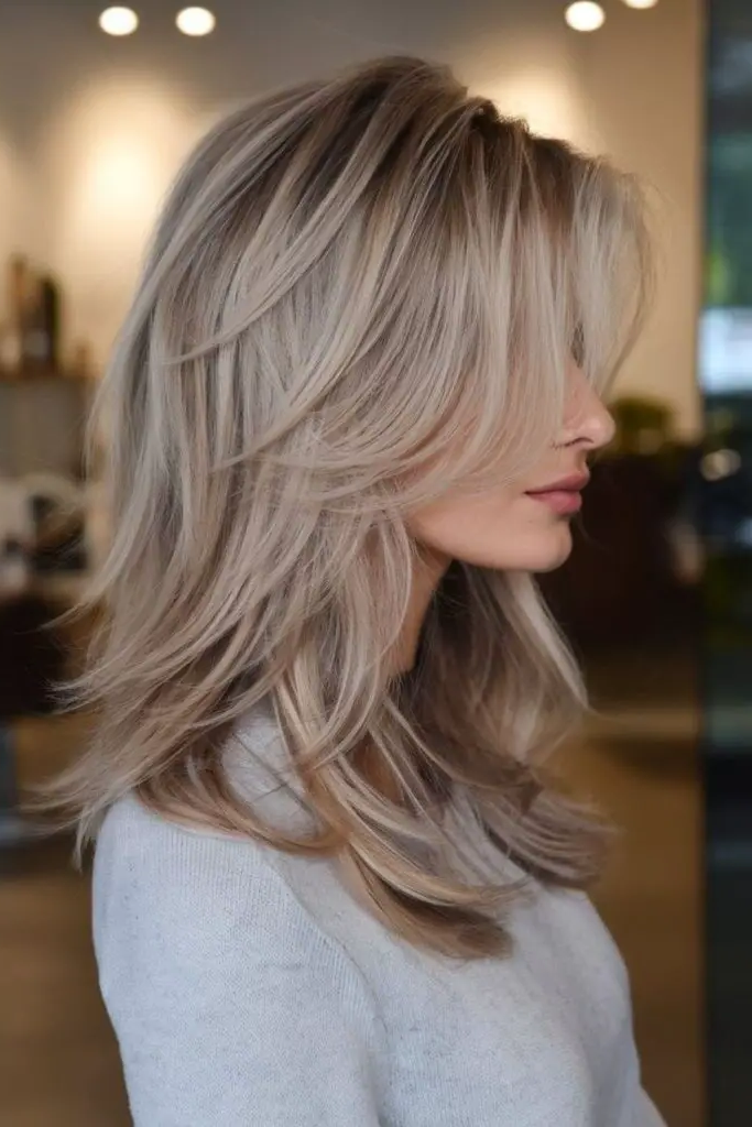 27 Stunning Shaggy Layered Haircut Ideas 12 10. Frostbite Flicks