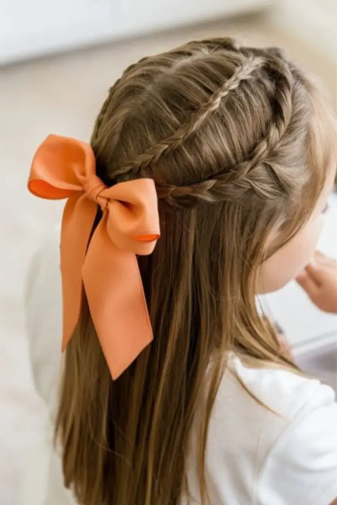 10. Half-Up, Half-Down Charm