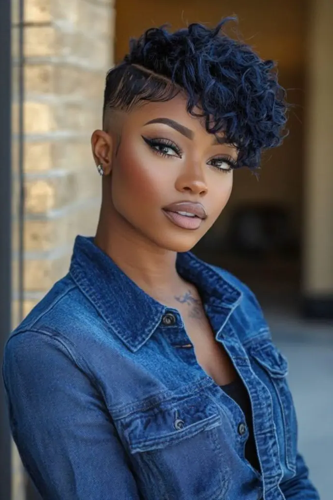 28 Best Lace Frontal Hairstyles 12 10. Sassy Pixie Cut
