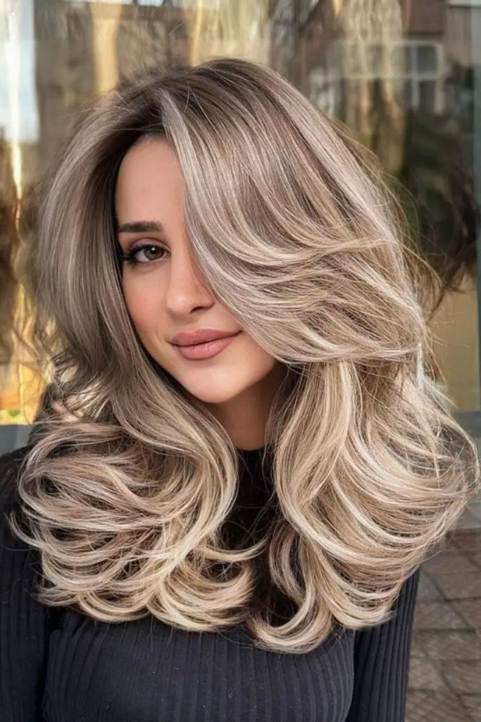27 Best Very Thin Hair Styles 13 11. Bouncy Blonde Blowout