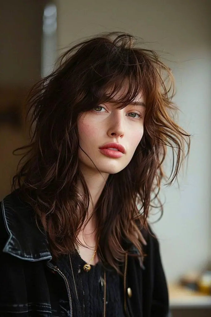 27 Shag Cut Straight Hair Ideas 13 11. Mirage Flow