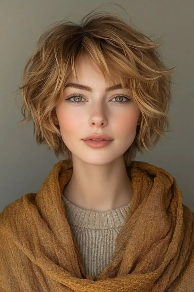 28 Trendy Spring 2025 Hair Trends 13 11. Pixie-Mullet Hybrid