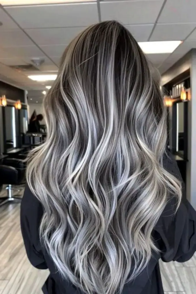 29 Grey Blonde Hair Ashy Highlights 13 11. Smokestack Ballet Blend