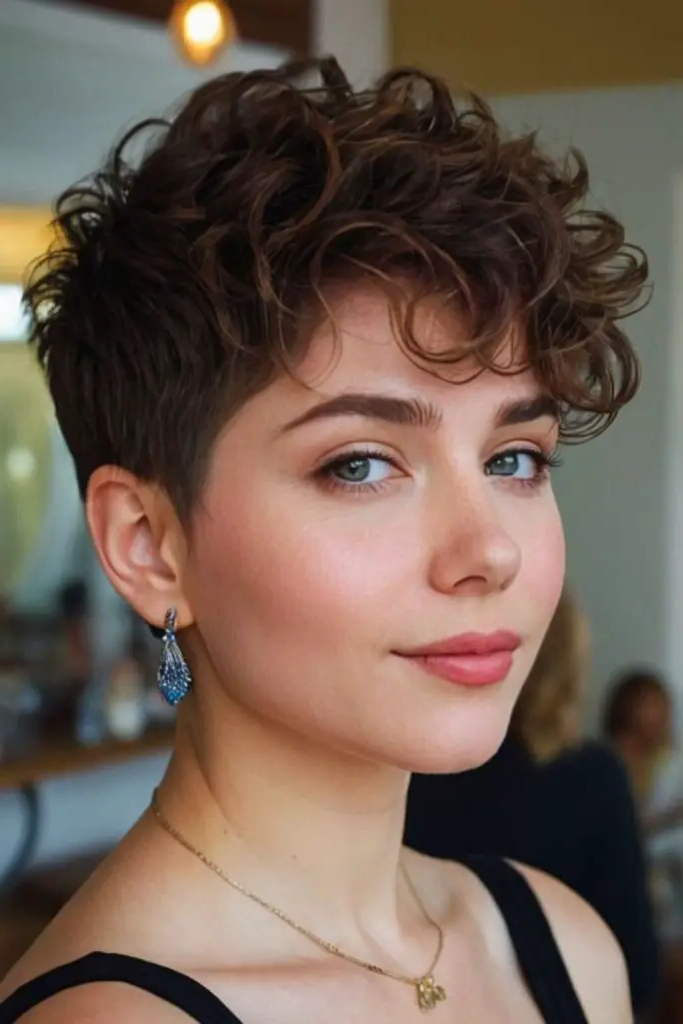 11. Wild Curls: The Curly Pixie