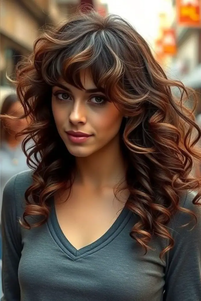 27 Stunning Shaggy Layered Haircut Ideas 14 12. Chaos Coil