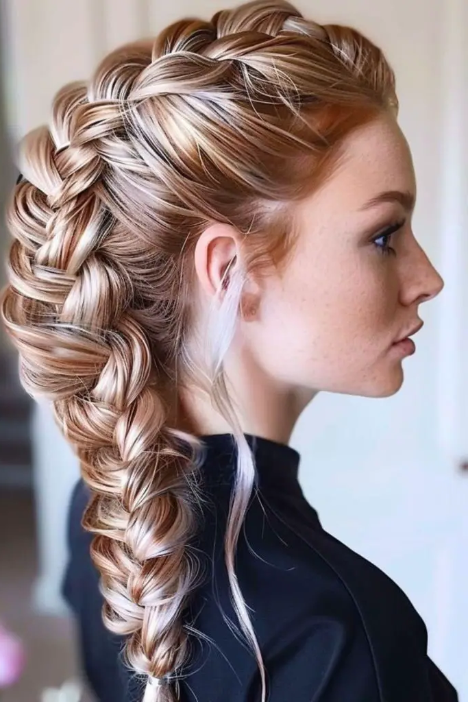 29 New Braided Hairstyles 14 12. Fishbone Spiral