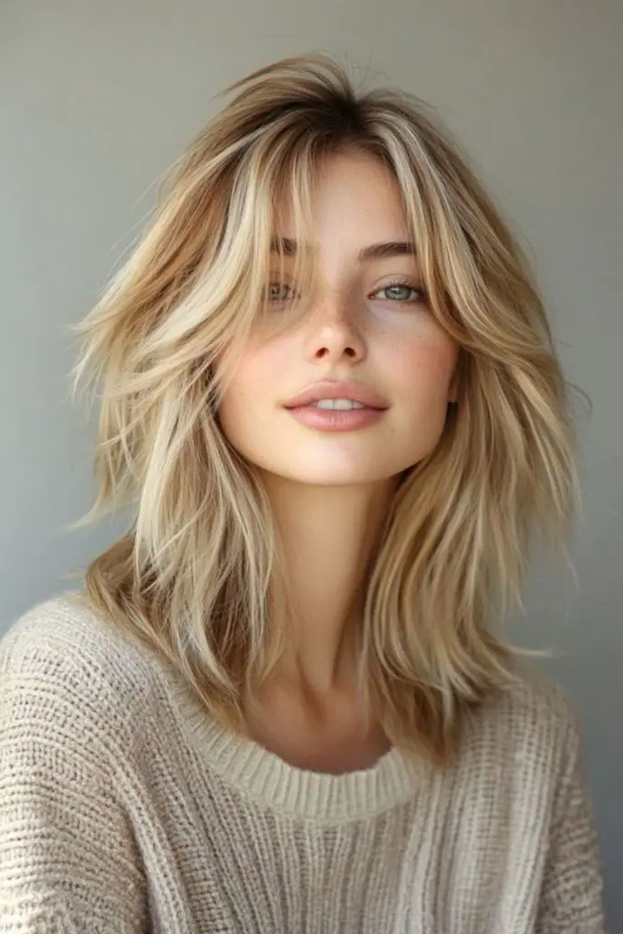 27 Shag Cut Straight Hair Ideas 14 12. Luminous Drift