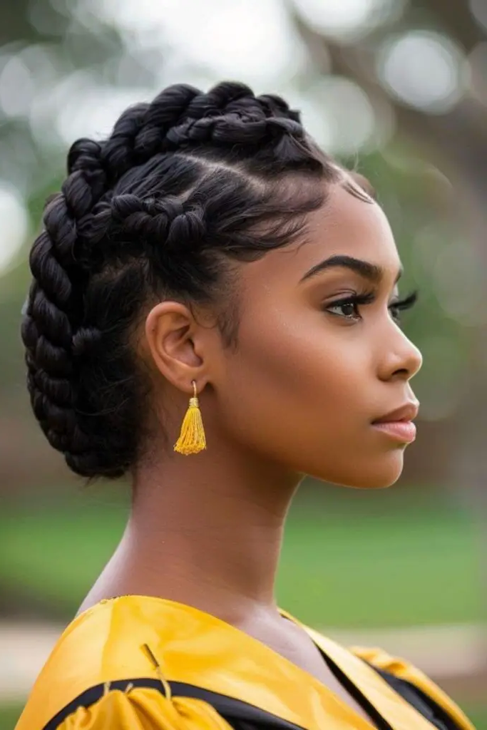 12. Twisted Updo Treasure