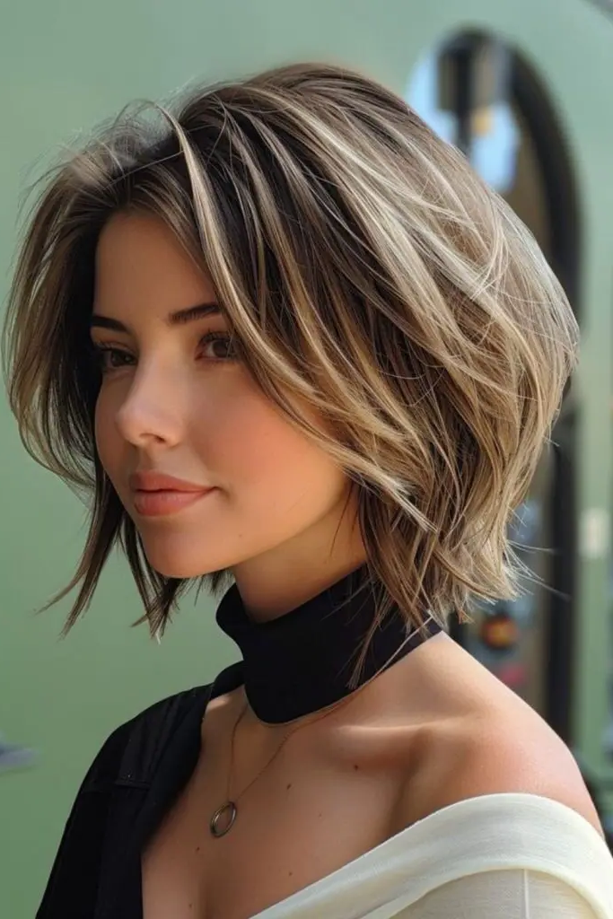29 Best Haircuts for Thin Fine Hair 15 13. Choppy Crop for Volume and Texture