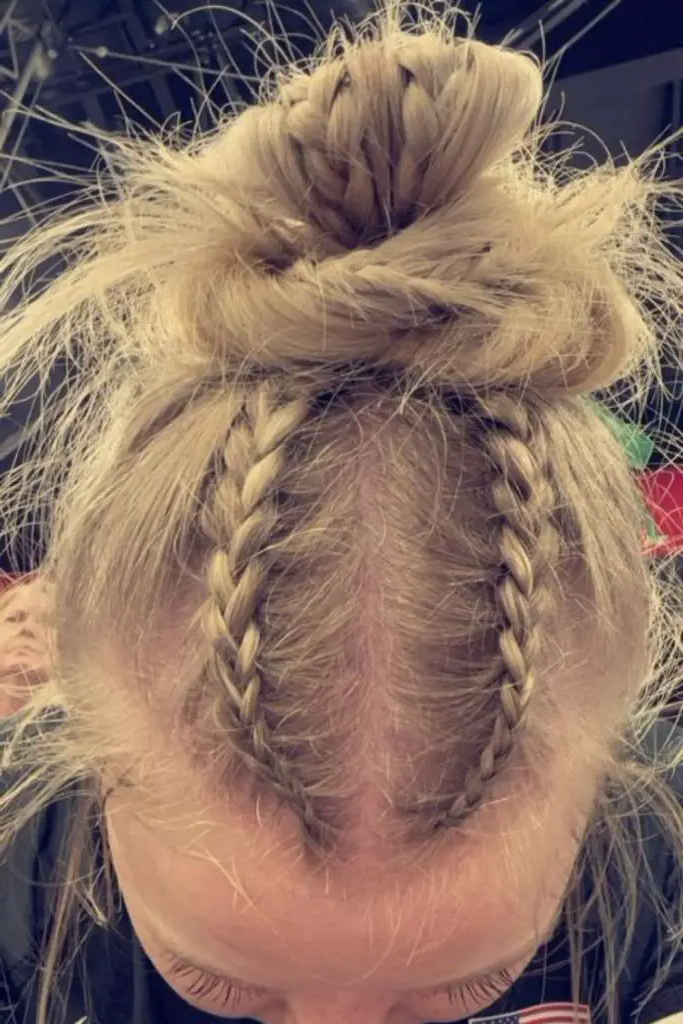 29 Gorgeous Soccer Hairstyles 15 13. Messy Bun Zen