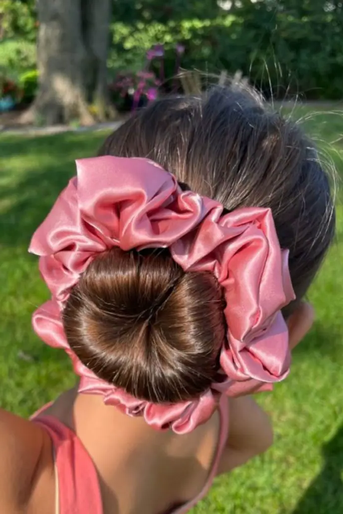 13. Scrunchie Bun Revival