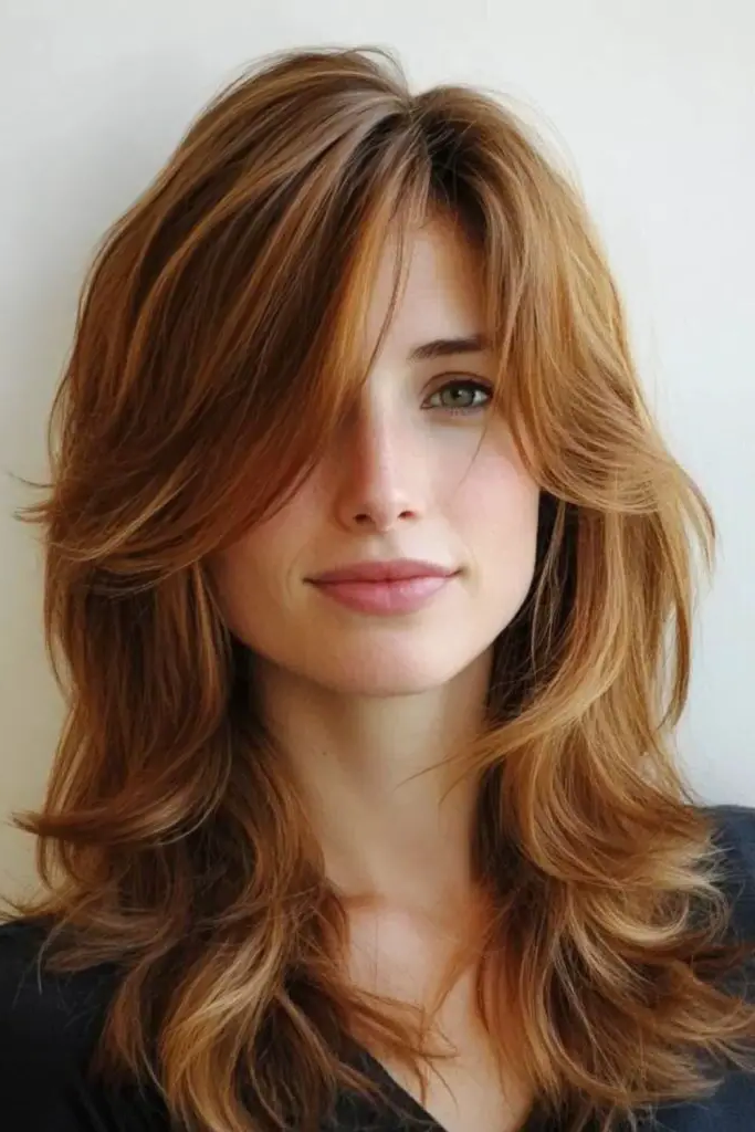28 Best Feathered Layered Hairstyles 15 13. Soft Feathered Waves: Dreamy & Lush