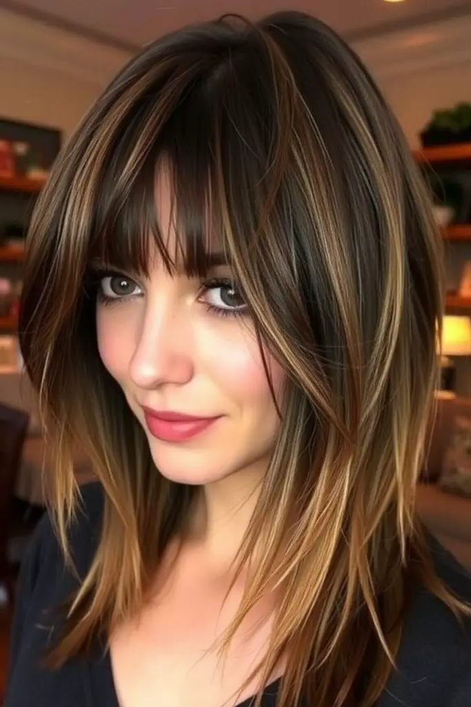 27 Shag Cut Straight Hair Ideas 15 13. Static Whisper