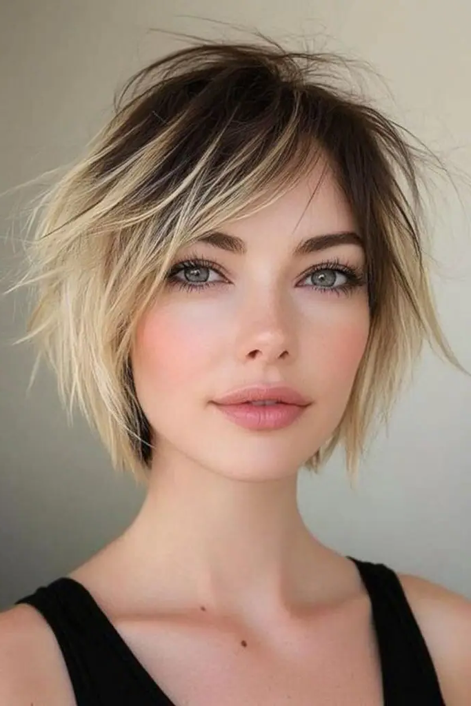 28 Best Haircuts for Thin Fine Hair Long 15 13. Textured Bob with Choppy Layers