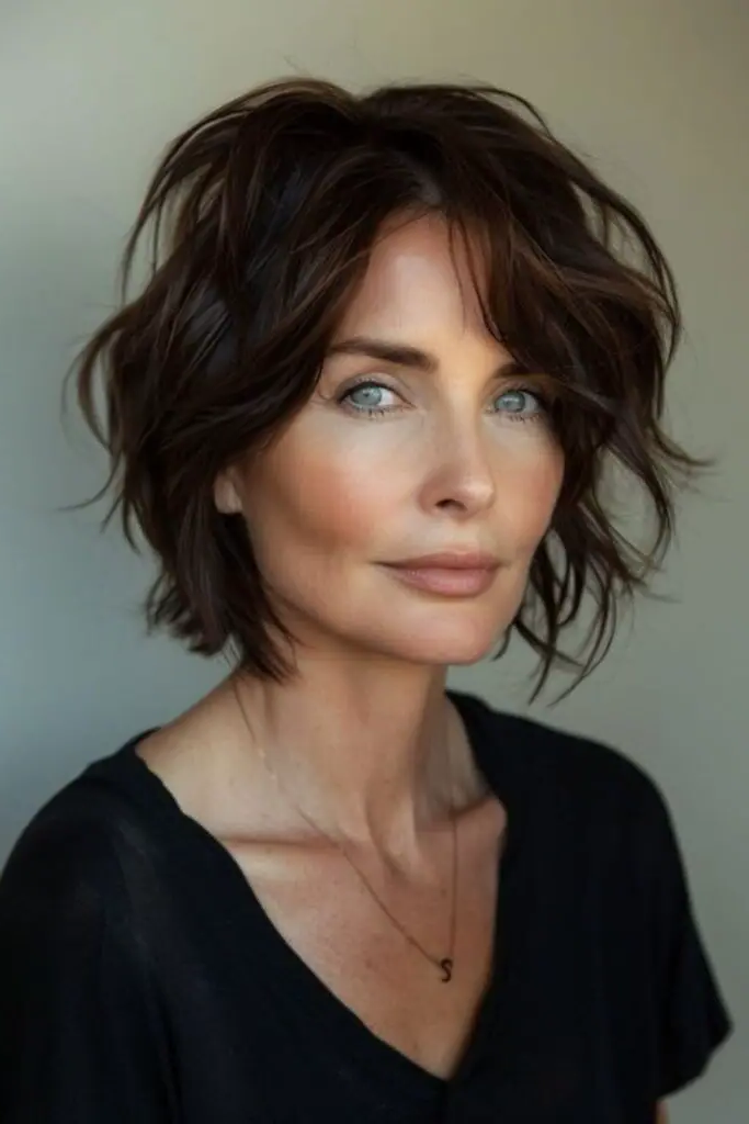 27 Trendy low cut hairstyles 16 14. Edgy Shag Shorty