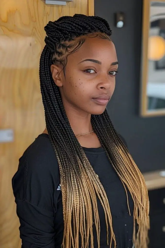 14. Knotless Ombre Masterpiece