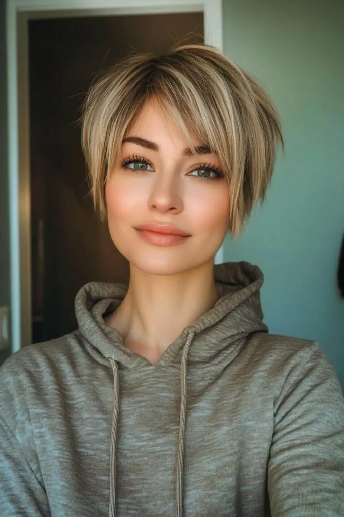 28 Best Long Haircuts with Layers 16 14. Layered Pixie with Long Sections