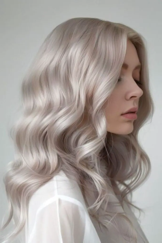 28 Best Spring Hair Color Trends 2025 16 14. Lunar Pearl Lush