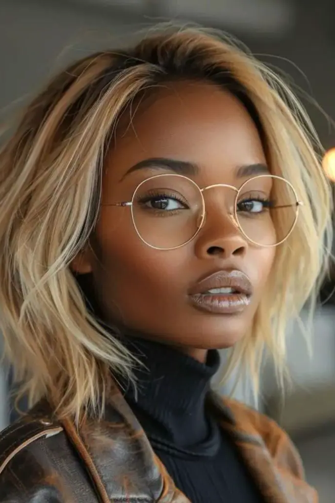 29 Best Black Baddies Hairstyles to Try 15 14. Platinum Ice Queen Bob