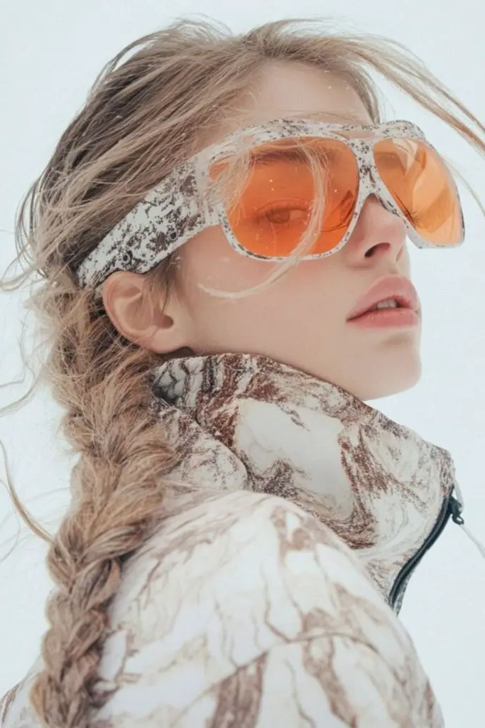 14. Ski Bunny Pigtails