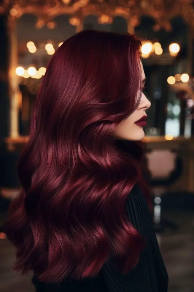 29 Dark Cherry Coke Hair Color Ideas 16 14. Velvet Cherry Eclipse