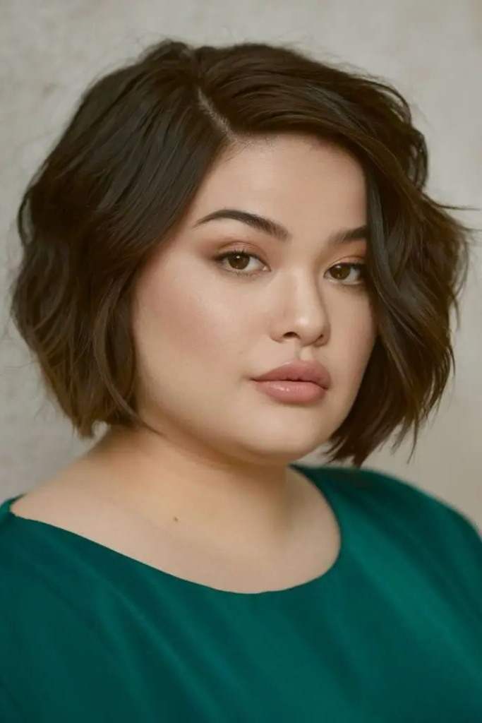 15. Angular Chin-Length Elegance