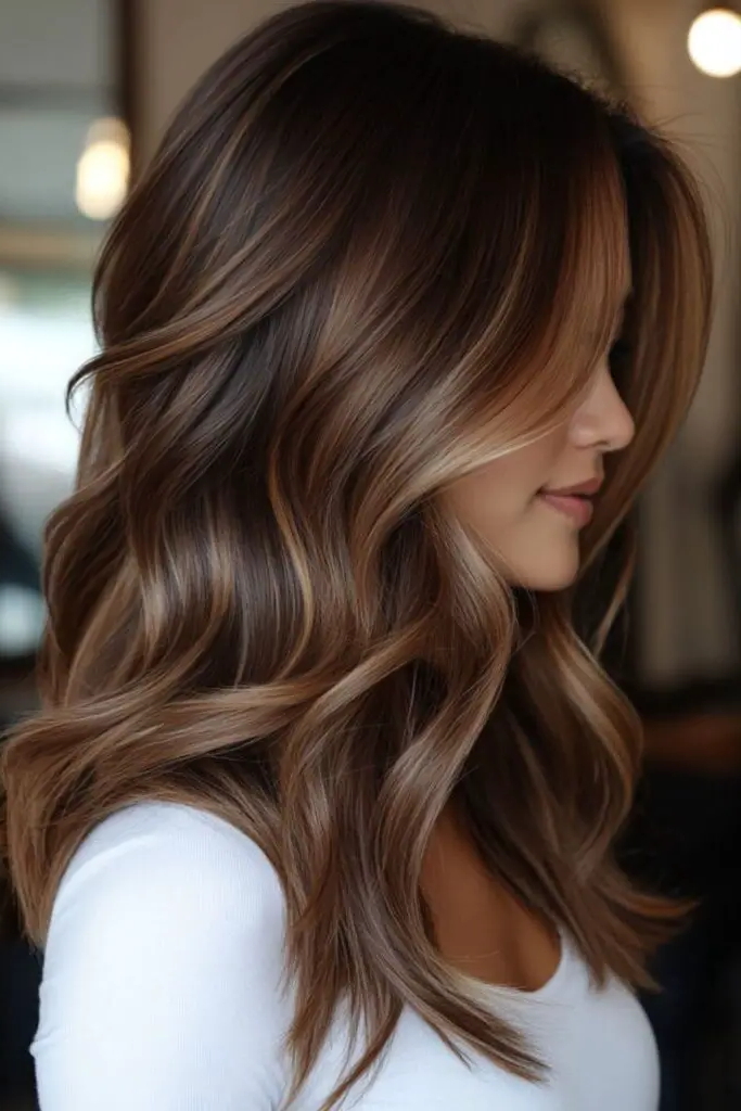 27 Brunette Hair Color Ideas for Summer 17 15. Ashy Chestnut Luxe