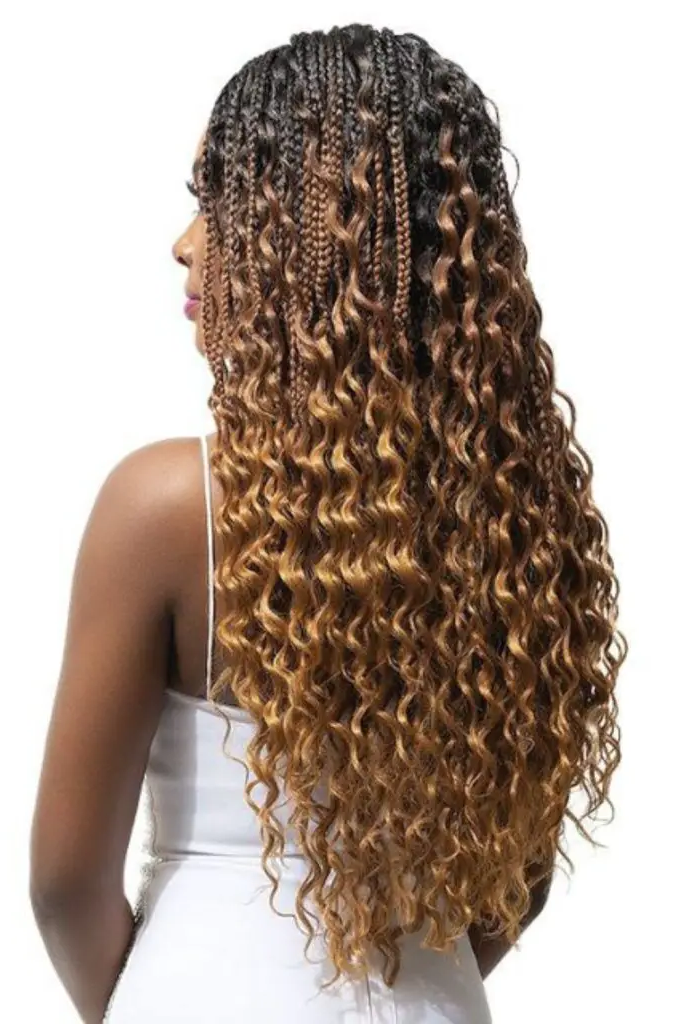 27 Best Crochet Hair Ideas 17 15. Golden Halo Braids