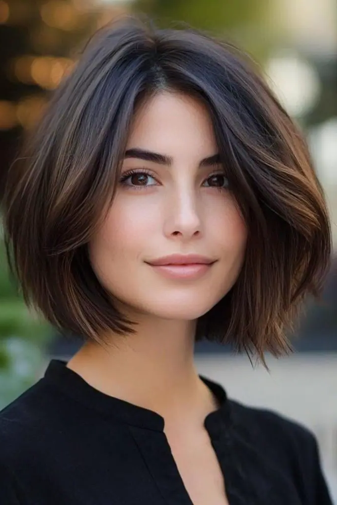 27 Best Very Thin Hair Styles 17 15. Polished Bob with Volume