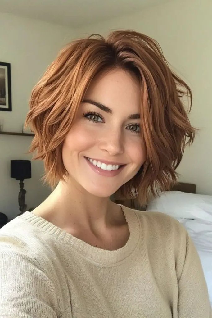 28 Best Choppy Layered Bob Hairstyles 17 15. Razor-Tipped Storm Bob