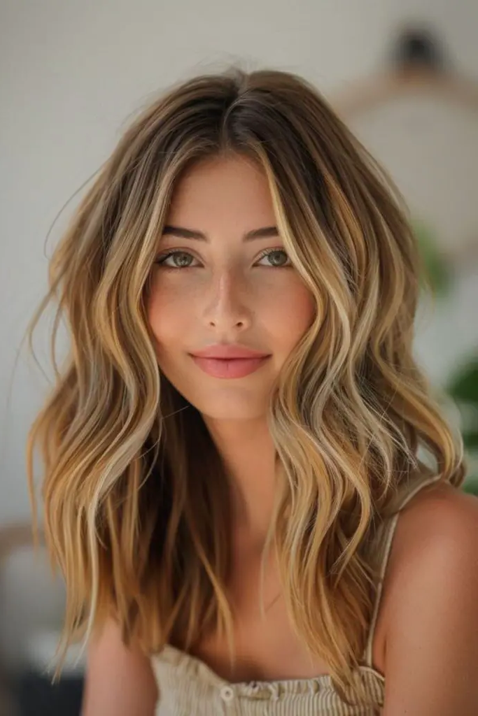27 Best Hairdos for Thin Hair Ideas 17 15. Soft Beachy Waves