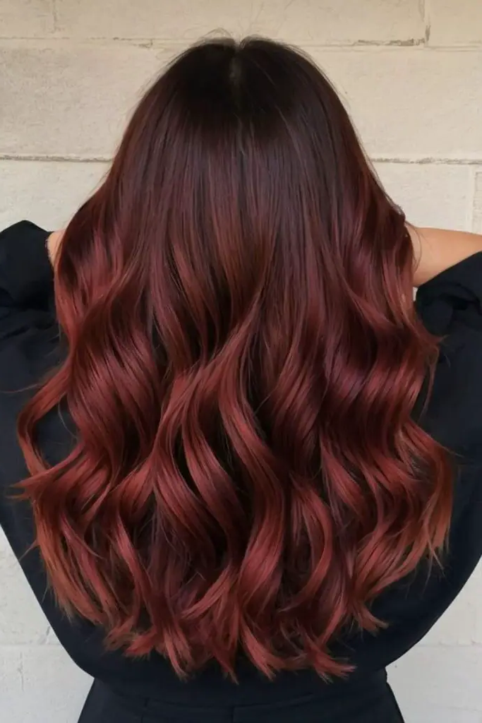 29 Dark Cherry Coke Hair Color Ideas 17 15. Sunset Cola Mirage
