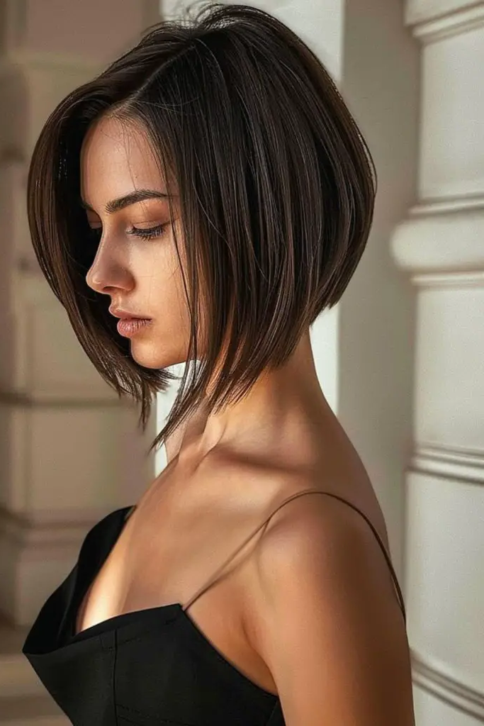 29 Short Bob for Thin Hair Ideas 17 15. Tapered Bob Edge Masterpiece