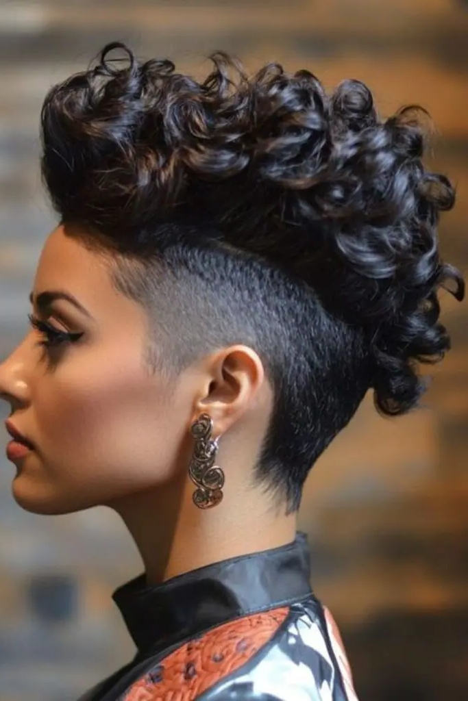 15. The Curly Mohawk Pixie