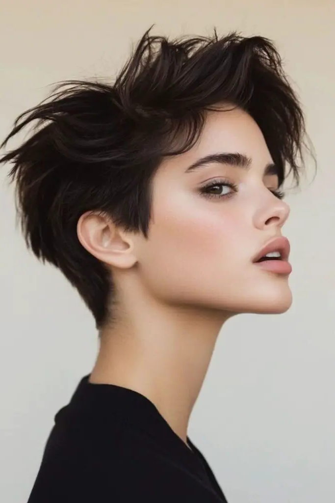 28 Super Short Pixie Cuts Inspirations 17 15. Tousled Pixie Charm