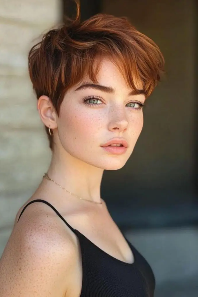 28 Best Volume Haircut for Thin Hair Ideas 17 15. Voluminous Pixie Pops