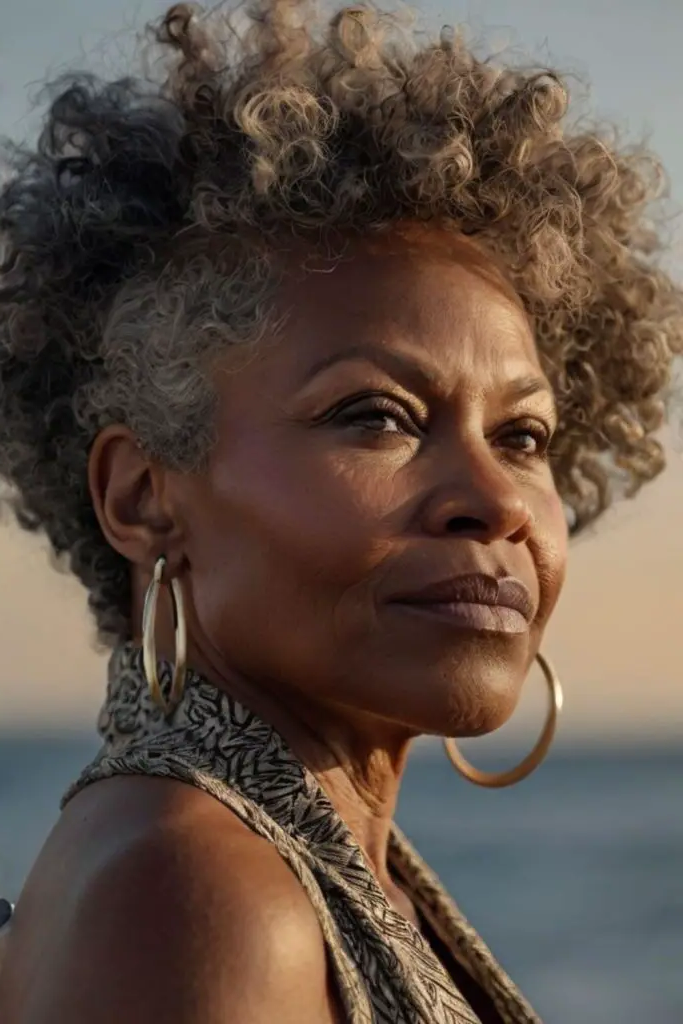 16. Gray Mohawk: Fierce and Fearless