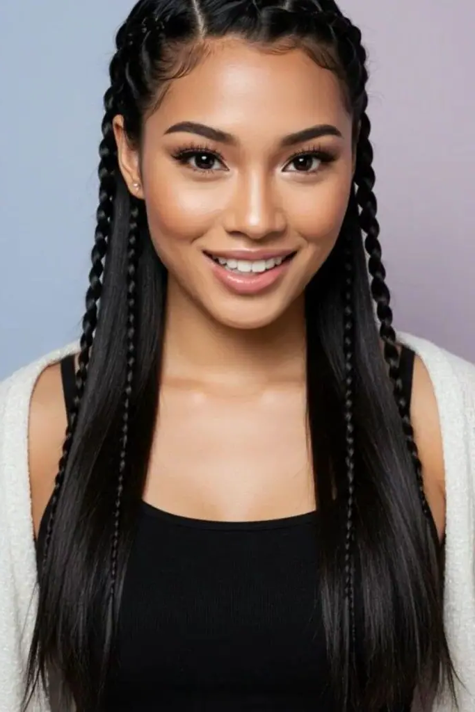 28 Best Volleyball Hairstyles Easy 17 16. Reinforced Waterfall Braid