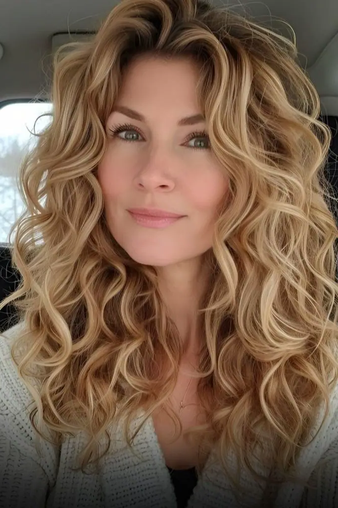 27 Best Very Thin Hair Styles 18 16. Tousled Curls Overload